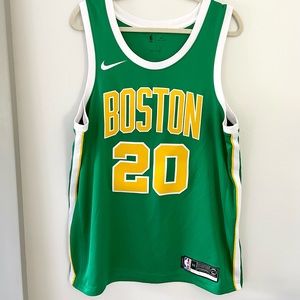 Nike NBA Celtics Earned Edition #20 Hayward Green Jersey XL